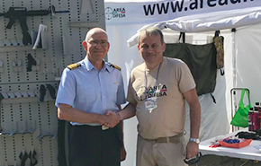 Generale Alberto Rosso e Alberto Coates Generale Alberto Rosso e Alberto Coates